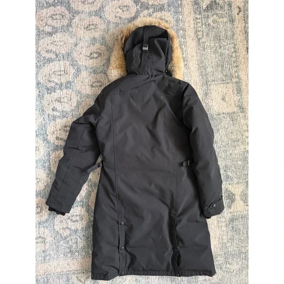 Canada Goose Kensington Black Parka Women's Size Small Excellent Condition - Picture 7 of 8